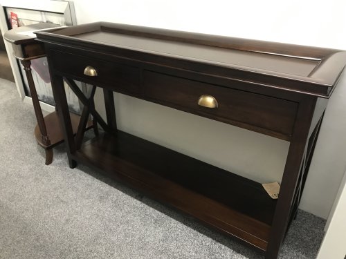 Oxford Mahogany Console Table