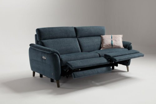 Marinelli Chloe 3 Seater Power Sofa with Manual Headrest