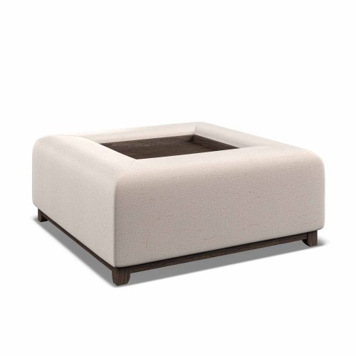 Meridian Atlanta Square Footstool