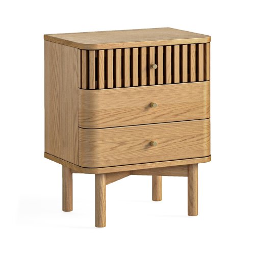 Ashford 3 Drawer Bedside Chest
