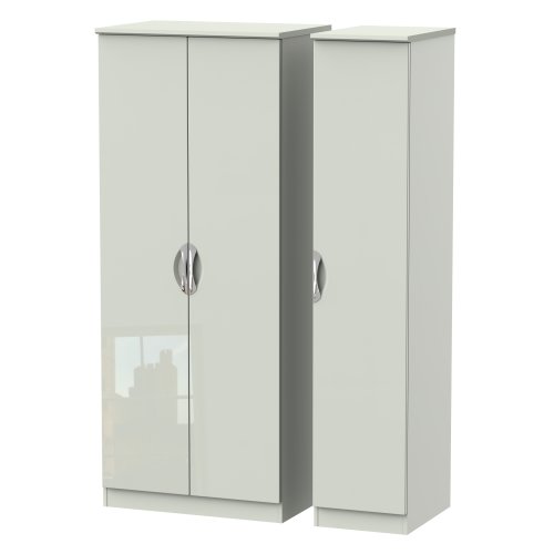 Welcome Camden Triple Plain Wardrobe