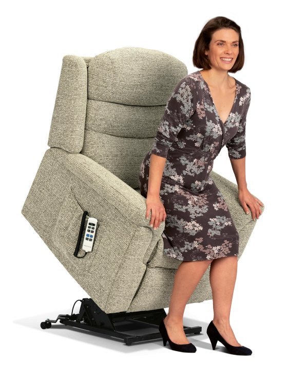 Sherborne Leyburn Single Motor Rise Recliner Chair