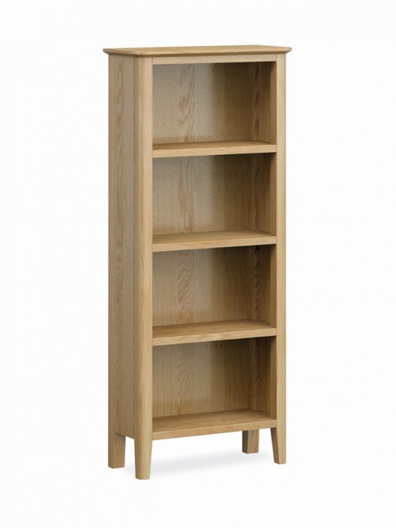 Dukeries Hardwick Slim Bookcase