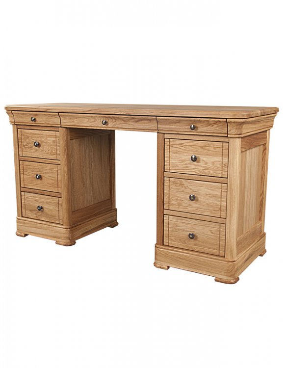 Clemence Richards Moreno 3 Drawer Dressing Table