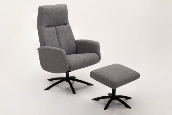 Hjort Knudsen Model 3291 Chair & Model 3191 Footstool