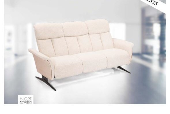 Hjort Knudsen Model 2335 Sofa &  Model 8295 Recliner Chair