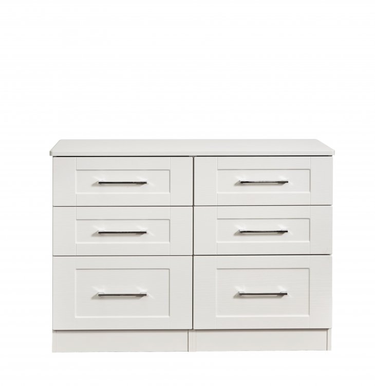 Welcome York 6 Drawer Midi Chest