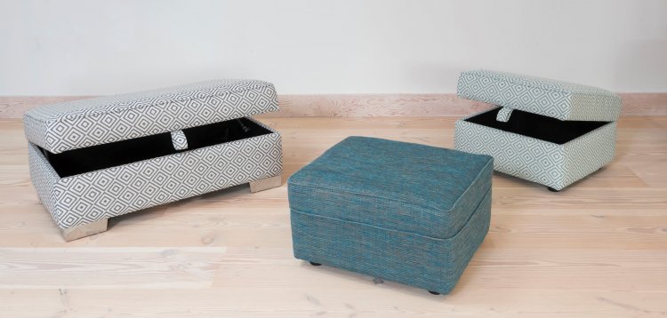 Alstons Memphis Footstool & Ottoman Options