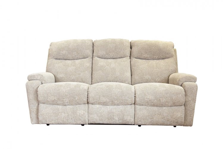 Furnico Paris 3 Seater Manual Recliner Sofa