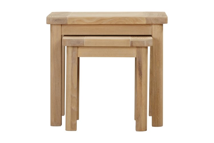 Dundee Glencoe Oak Nest of Tables