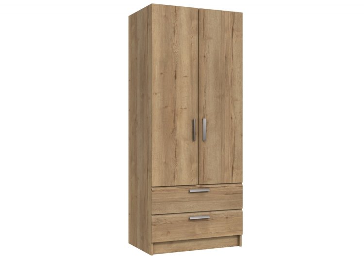 Waterfall 2 Door Combi Wardrobe