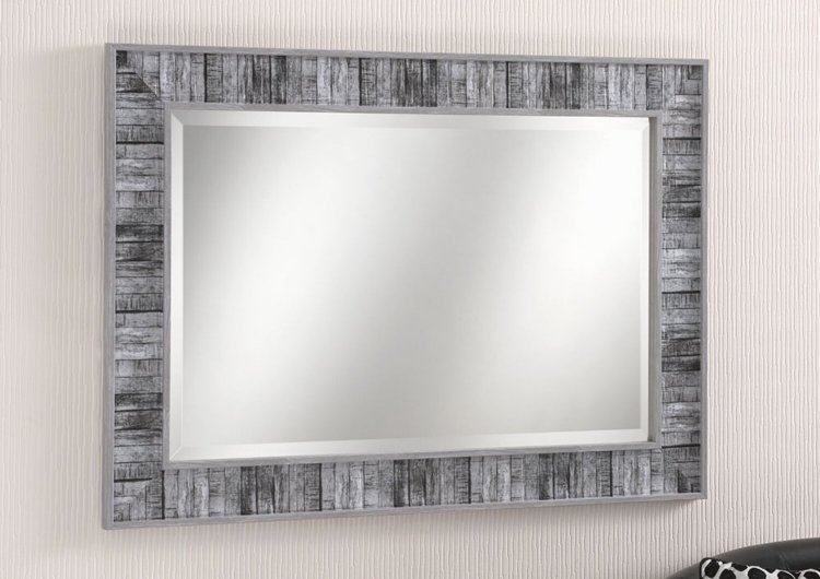 Rustic Grey Mirror