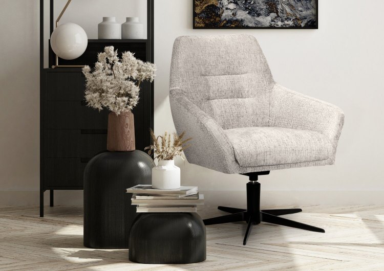 Hjort Knudsen 3422 Swivel Club Chair