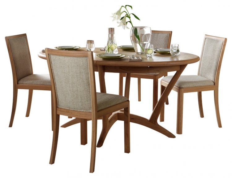 Helsinki Round Extending Dining Table