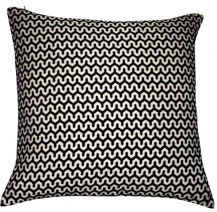 Malini Oslo Black Cushion