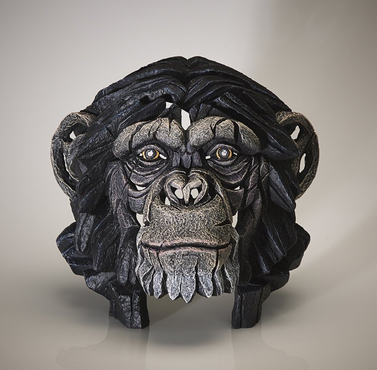 Chimpanzee Bust