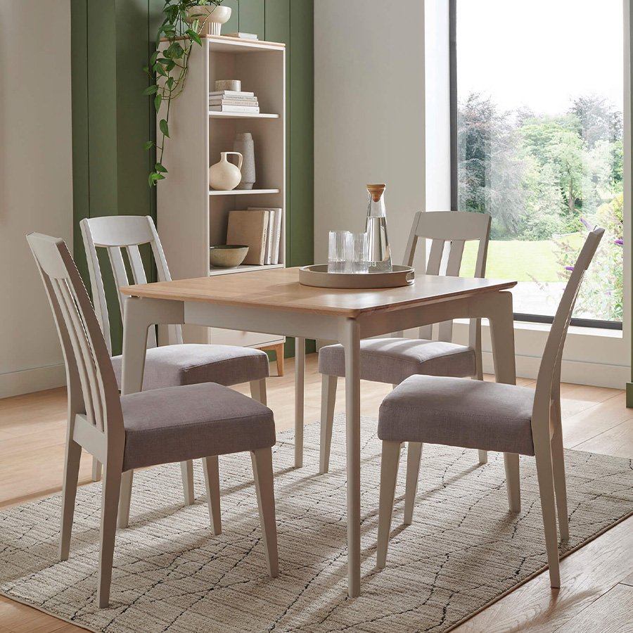 Dining table and chairs square discount